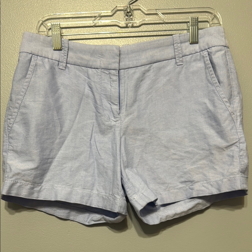 J. Crew Blue Bermuda Shorts Lightweight Tailored